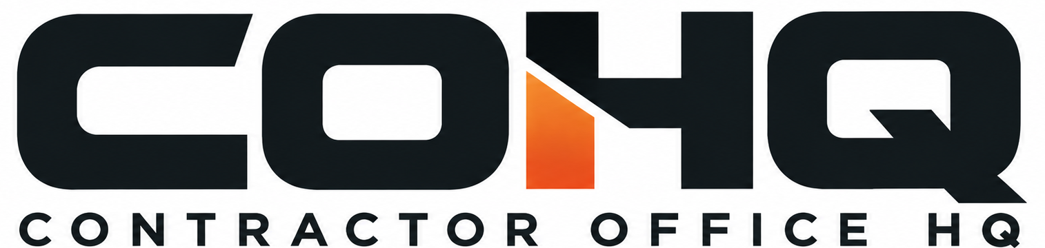 Approved COHQ logo: Contractor Office HQ